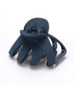 10pcs Frosted Ladies Coiffure Hair Grab Hair Clip(Navy)