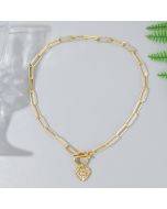 Angel's Eye Pendant Multi layered Necklace1