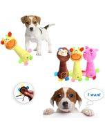 Dog Toy Plush Sound Toy Anti-Bite Teething Dog Supplies (Deer)