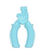 BG5058 pet chew toy crocodile pliers shaped dog molar stick (blue)