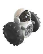 087DT Non-electric rocking car pet food leakage tumbler educational balance car dog toy, color: black and white