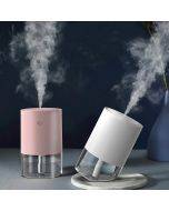 350ml slanted humidifier desktop car home aromatherapy machine creative portable diffuser, specifications: environmentally friendly green-battery version