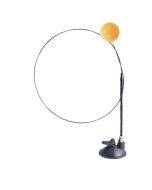 The Suction Cup Funny Cat Wand Toy Cat Playing Pole Table Tennis Set