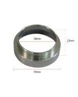 Coffee machine powder catcher powder catch ring anti-flying powder dosing ring espresso 58mm without magnetic accessories