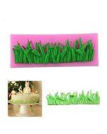 2 pieces for sale, small grass decoration, liquid silicone mold, sugar flipping cake mold