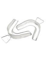 10 pieces sold for whitening teeth care, transparent self-made thermosetting and thermoformed dental brackets