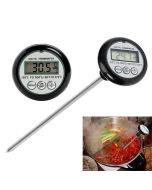 Portable Digital Probe Meat Kitchen Food Cooking BBQ and Liquid Thermometer