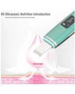Ultrasonic skin shoveling machine blackhead removing beauty instrument ion importer pore cleansing instrument