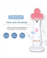 Aire AE-878 Silicone Face Wash Cleanser Wireless Rechargeable Face Brush