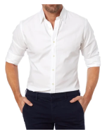 Oxford Stretch Zip Shirt
